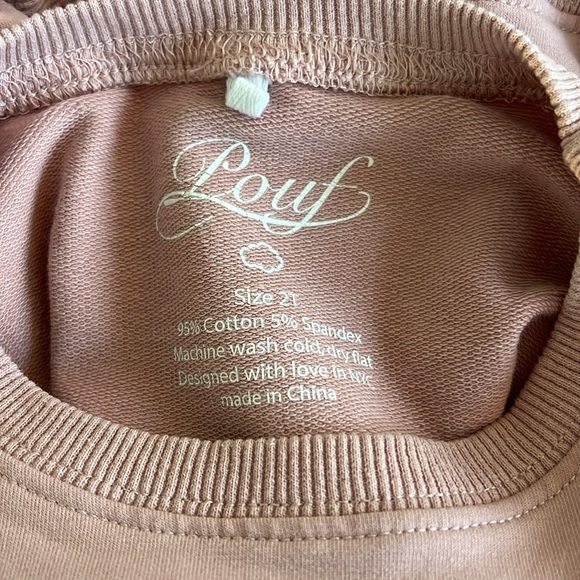 Pouf Pink Sweatshirt 2T - Picture 2 of 3